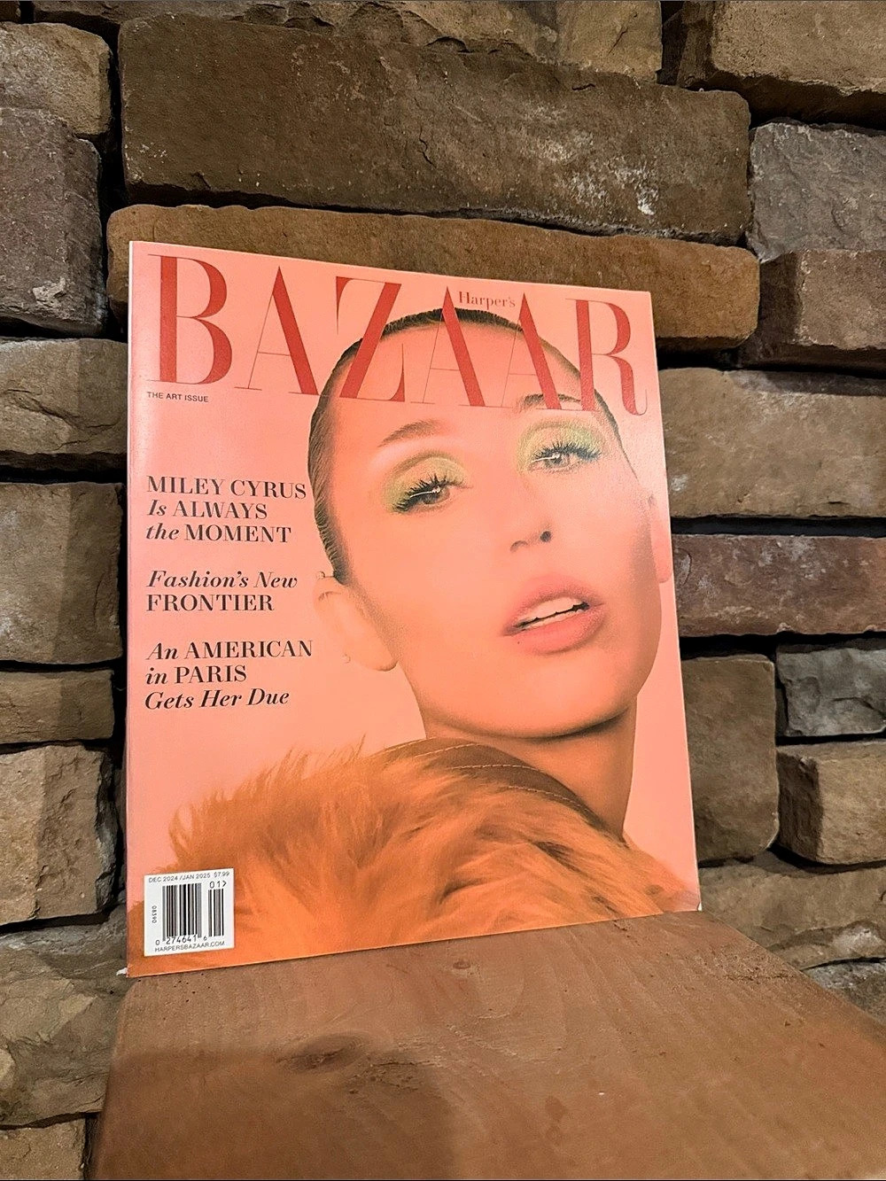 Harper's Bazaar December 2024 / January 2025 Art Issue (Miley Cyrus Cover)